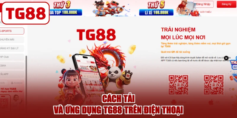 Cách tải và cài ứng dụng TG88 trên điện thoại