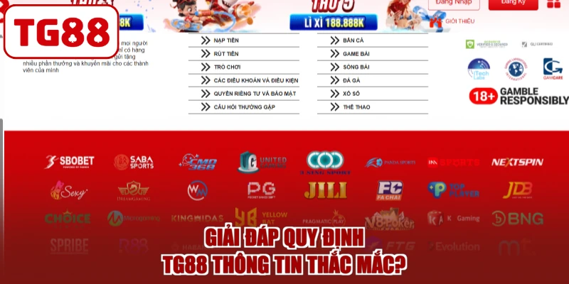 Giải đáp quy định TG88, thông tin thắc mắc