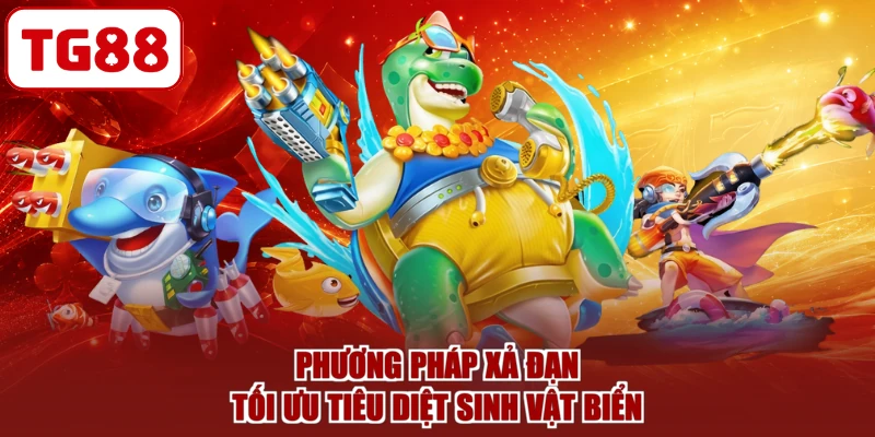 Phương pháp xả đạn tối ưu tiêu diệt sinh vật biển