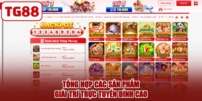 Tổng hợp các sản phẩm giải trí trực tuyến đỉnh cao